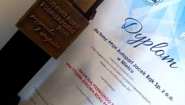 Nasza inwestycja Budową Roku Podkarpacia!